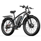 GAMVIRE 24" V7PRO Dual Motors Fat tires 4000W Peak 5000W 52V 32AH All Tarrain Electric Bike