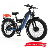 GAMVIRE 26" V9 Peak 9000W 52V 30AH Dual Motor Electric Bike with Turn Signals