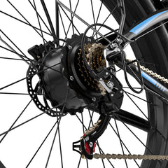 GAMVIRE 26'' V7 2000W Peak 2500W 52V 32AH Fat Tires Electric Snow Bike