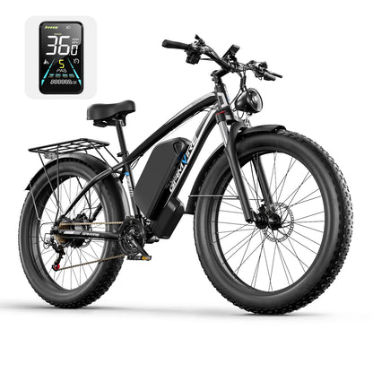 GAMVIRE 24''/26'' V7 1500W Peak 2000W 52V 19.2Ah Battery Adult Electric Bicycle