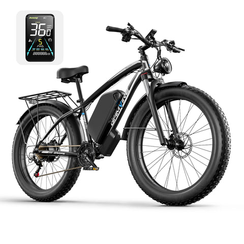 GAMVIRE 24'' V7 1500W Peak 2000W 52V 19.2AH Adult Electric Bicycle