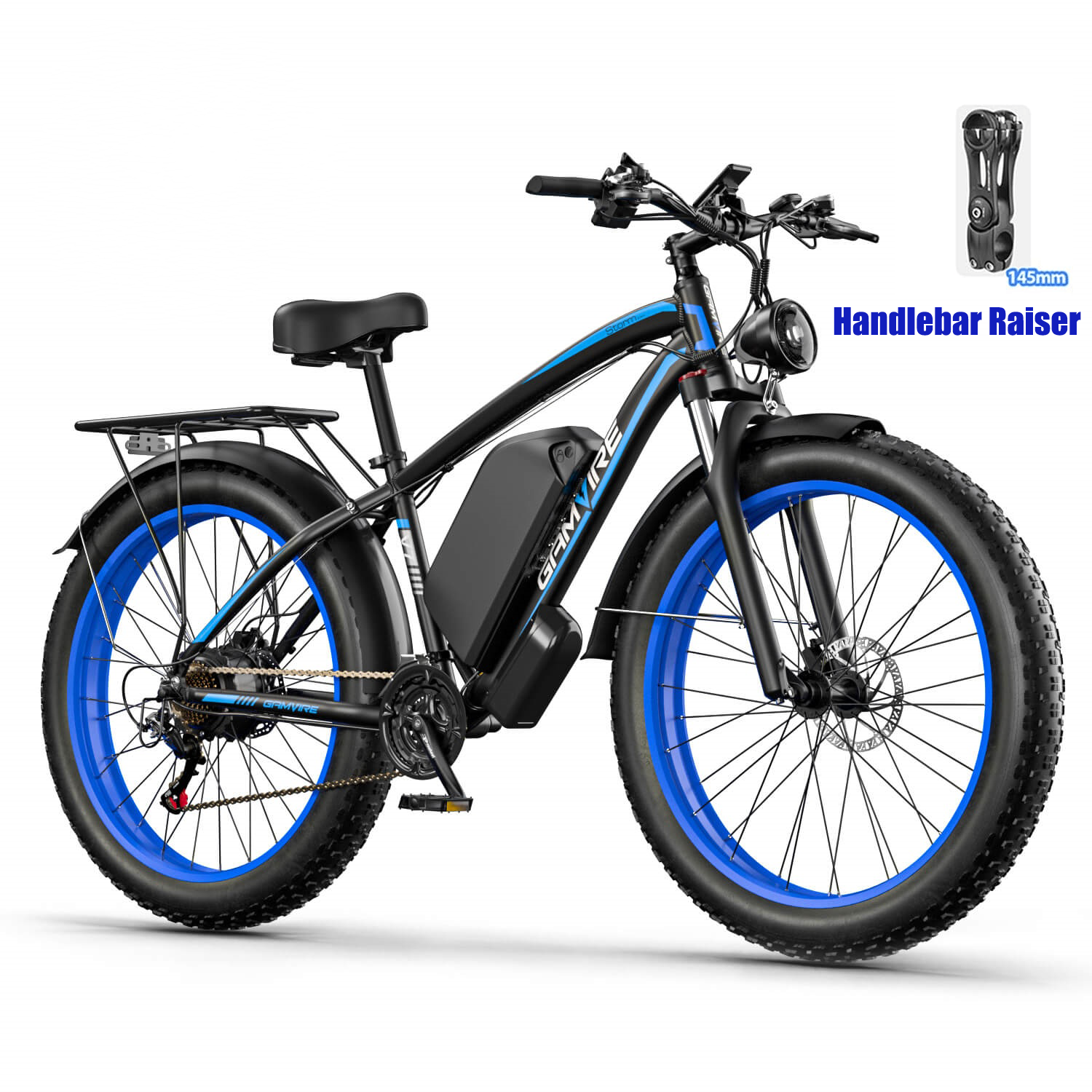 GAMVIRE 24'' V7 Peak 2000W 52V 19.2AH Adult Electric Bicycle – Gamvire GAMVIRE 24'' V7 Peak 2000W 52V 19.2AH Adult Electric Bicycle – Gamvire