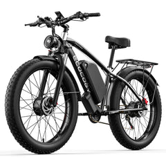 GAMVIRE & ECOCOGY G7 26" 52V 32AH 4000W Peak 5000W Dual Motors Electric Fat Tire Bike