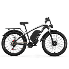GAMVIRE & ECOCOGY G7 26" 52V 32AH 4000W Peak 5000W Dual Motors Electric Fat Tire Bike
