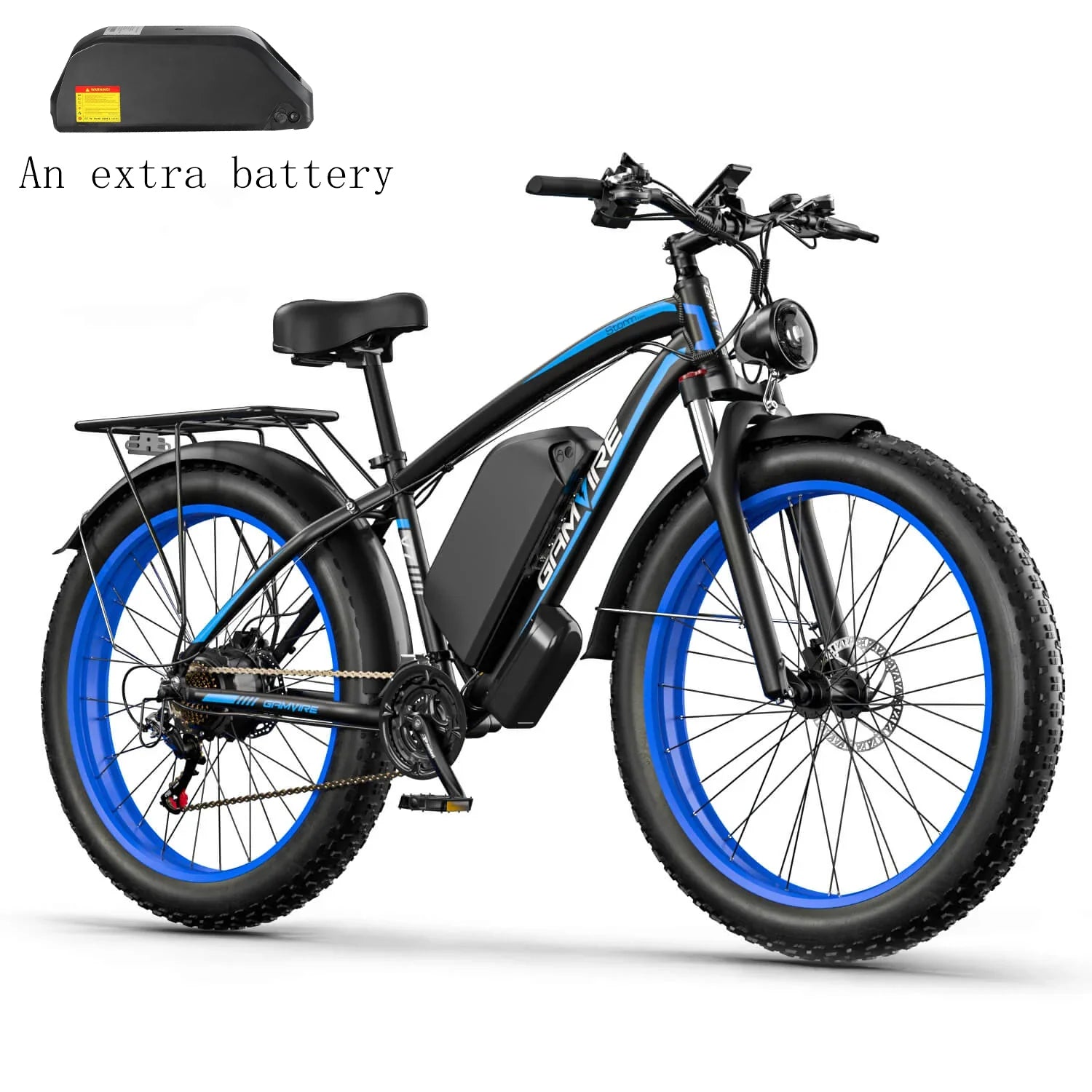 adult electric bicycles near me GAMVIRE 24'' V7 Peak 2000W 52V 19.2AH Adult Electric Bicycle – Gamvire