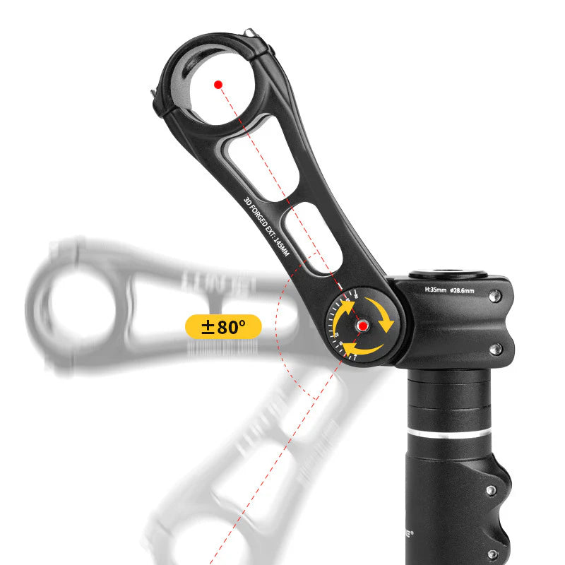 Gamvire bike stem riser for handlebar